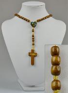Chapelet Collier en Bois