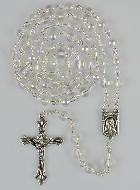 Chapelet de Lourdes en Perles de Cristal