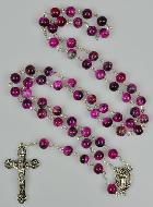Chapelet Enfant en Perles de Nacre Rose
