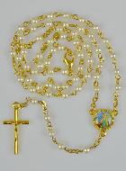 Chapelet de Lourdes Nacre