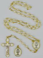 Chapelet Plaqué Or - Cadeau de Première Communion