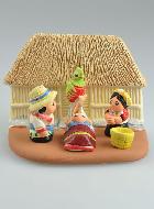 Crèche de Noël du Monde - Nativité Guatemala