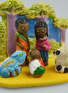 Crèche de Noël - Nativité Madagascar