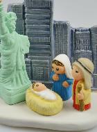 Crèche de Noël - Nativité New York
