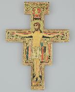 Croix de Saint François en Bois à Suspendre