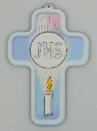 Croix en Bois Enfant Prière - Jésus-Christ