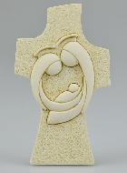 Croix Sainte Famille Moderne - 9 cm
