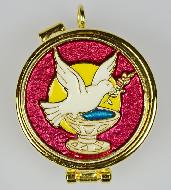 Custode Emaillée Colombe Esprit Saint