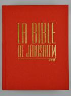 La Bible de Jérusalem - Grand Format Reliée rouge sous coffret