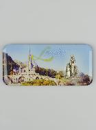 Magnet Photo Basilique Notre Dame de Lourdes - 9 cm