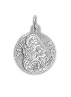 Médaille de Saint Joseph Argenté - 18 mm