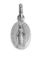 Médaille Miraculeuse en Argent Massif 925/1000 - 11 mm