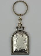 Porte-Clés Ange-Gardien Protecteur - Argent Massif - 5 cm