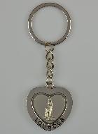 Porte clés Coeur de Saint Christophe