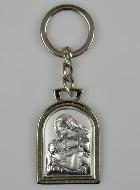 Porte-Clés Notre Dame de la Maternité - Argent Massif - 5 cm