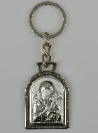 Porte-Clés Notre Dame du Perpétuel Secours - Argent Massif - 5 cm