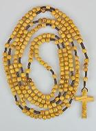 Rosaire Chapelet en Bois d'Olivier - 110cm