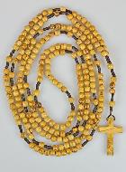 Rosaire Chapelet en Bois d'Olivier - 110cm