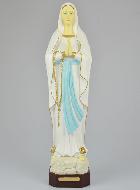 Statue Artisanale de Notre Dame de Lourdes - 50 cm