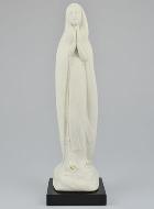 Statue Artisanale Notre Dame de Lourdes Moderne - 35 cm