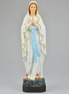 Statue de Notre Dame de Lourdes Polychromée - 40 cm