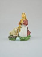 Statue de Sainte Bernadette Soubirous - 10cm