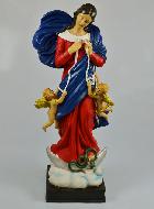 Statue D'Eglise Vierge Marie qui Défait les Noeuds - 60 cm