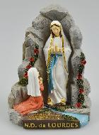 Statue Grotte des Apparitions de la Vierge de Lourdes - 11 cm