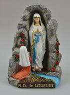 Statue Grotte des Apparitions Vierge Marie de Lourdes - 16 cm