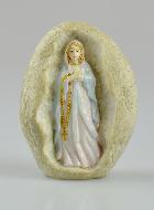 Statue Grotte Notre Dame de Lourdes - 7 cm