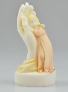 Statue Main de Dieu Protectrice - Peinte Main - Fille