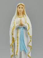 Statue Vierge Marie de Lourdes - 15 cm