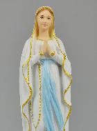 Statue Vierge Marie de Lourdes - 20 cm