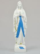 Statue Vierge Marie de Lourdes au Voile 32cm