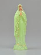 Statue Vierge Marie de Lourdes Fluo - 15 cm
