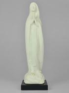 Statue Vierge Marie de Lourdes Moderne et Artisanale - 35 cm