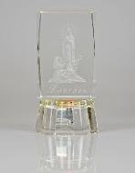 Statue Notre Dame de Lourdes en Verre