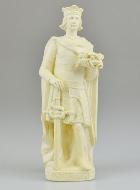 Statue Saint Louis Roi de France - 16 cm