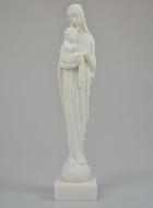 Statue Vierge à l'Enfant Jésus en Albâtre - 31cm