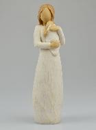 Statue Vierge Marie à l'Enfant - Cadeau de Baptême