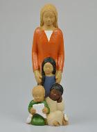 Statue Vierge Marie Reine du monde