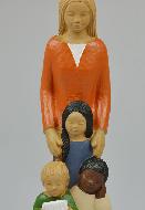 Statue Vierge Marie Reine du monde